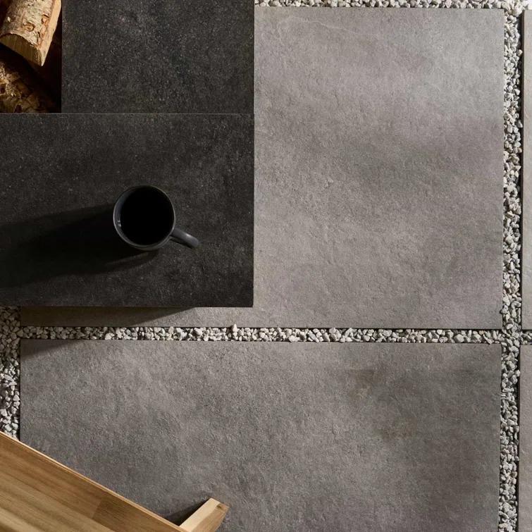 Bond Tile Monolith 23.62 In. X 35.43 In. 2CM Matte Porcelain Floor Paver Tile (11.62 Sq. Ft. / Case)