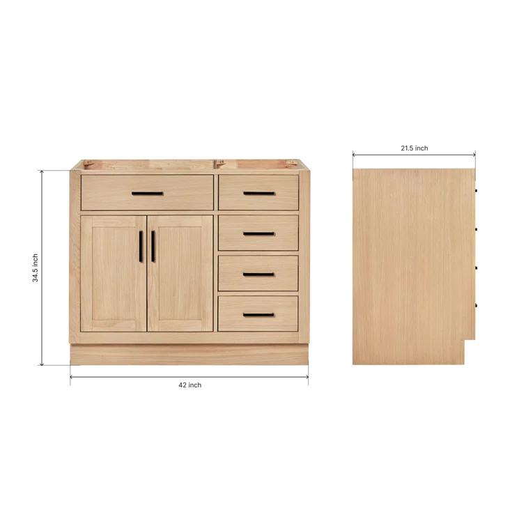 42'' W Single Bathroom Vanity Base