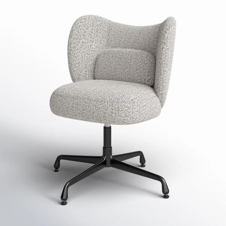 Julio Office Chair - Gray Boucle