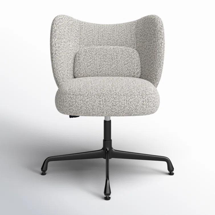 Julio Office Chair - Gray Boucle