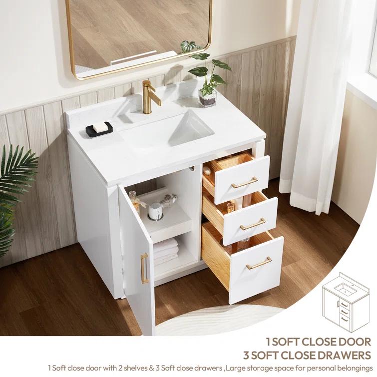 Cloverfield 36'' Single Bathroom Vanity
