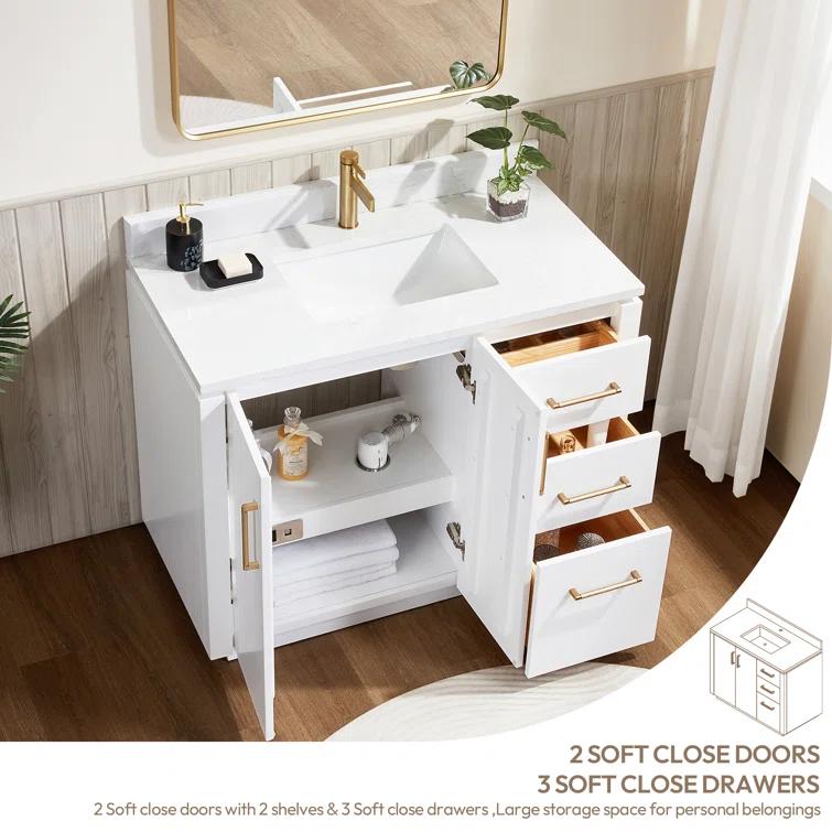 Cloverfield 42'' Single Bathroom Vanity