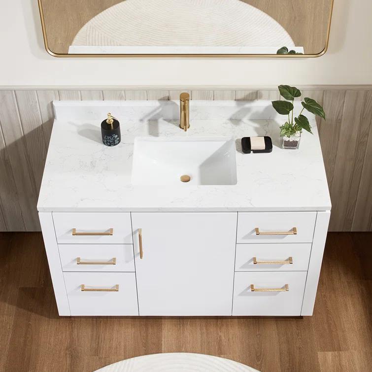 Cloverfield 48'' Single Bathroom Vanity
