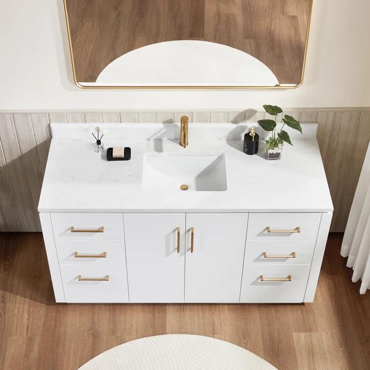 Cloverfield 60'' Single Bathroom Vanity