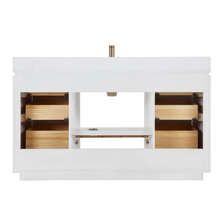 Cloverfield 60'' Single Bathroom Vanity