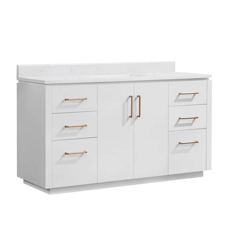 Cloverfield 60'' Single Bathroom Vanity