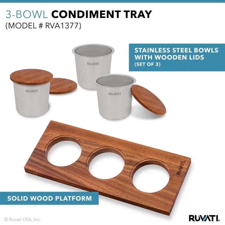 Ruvati RVH8333 Ruvati 45-inch Workstation Two-Tiered Ledge Kitchen Sink Undermount 16 Gauge Stainless Steel