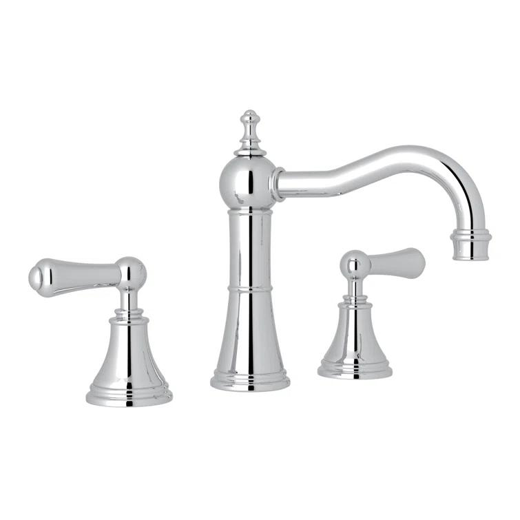 Georgian Era Widespread Lavatory Faucet With Column Spout