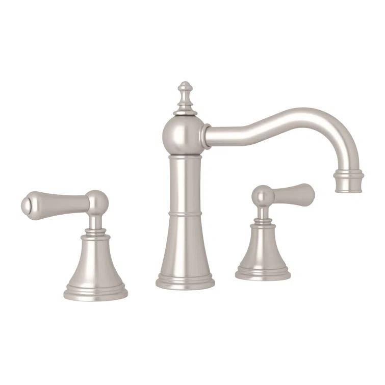Georgian Era Widespread Lavatory Faucet With Column Spout