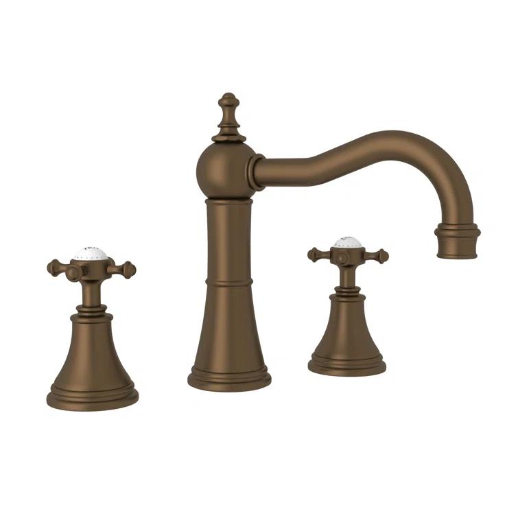 Georgian Era Widespread Lavatory Faucet with Column Spout