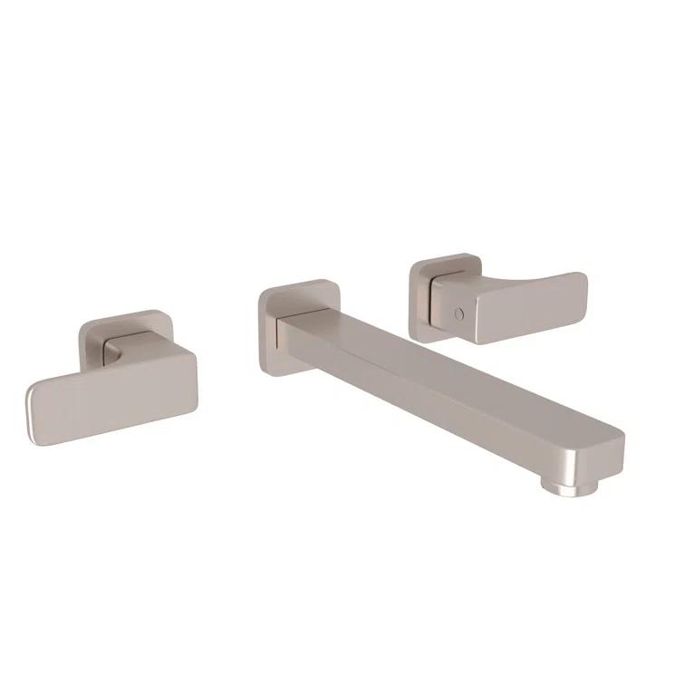 Quartile Wall Mount Lavatory Faucet Trim