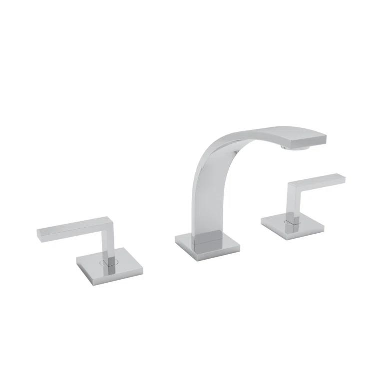 Rohl WA102L-APC-2 Wave Widespread Lavatory Faucet