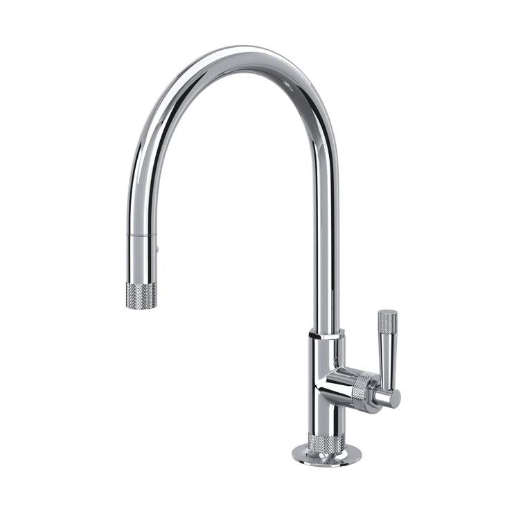 Graceline Pull-Down Kitchen Faucet With C-Spout