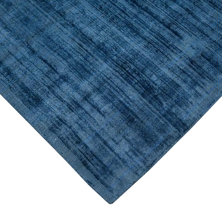 Affinity Londyn Hand-Woven Viscose Area RugBlue