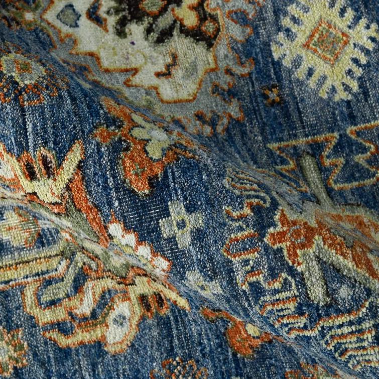 Wool Geometric Area Rug