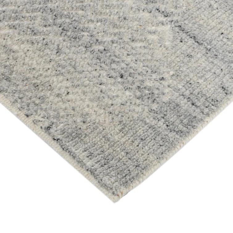 Arlington Moroccan Gray Hand-Knotted Area Rug