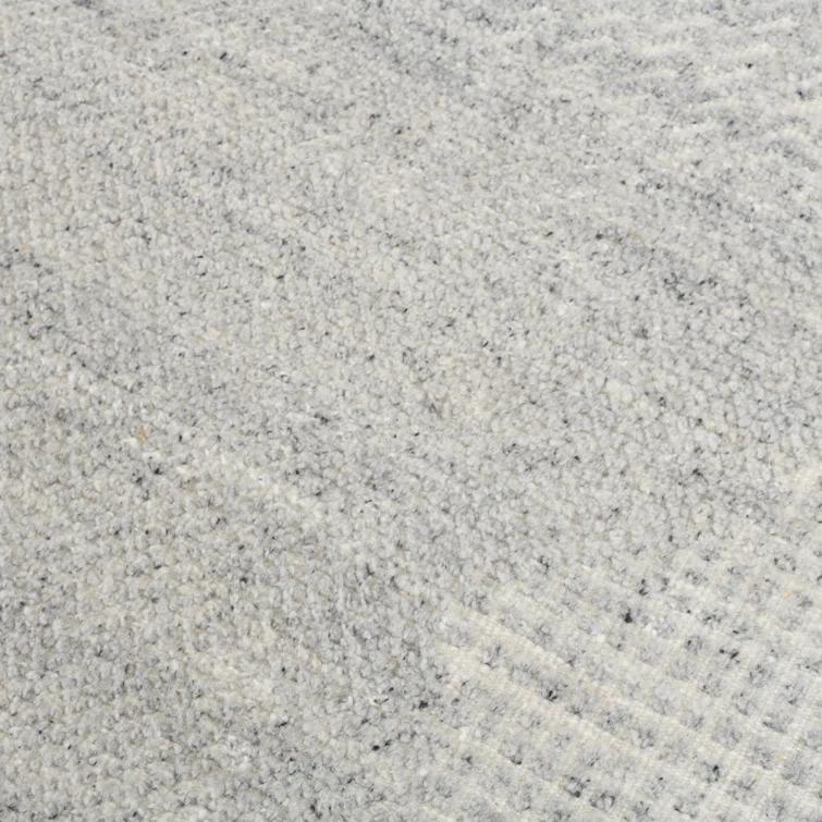 Arlington Moroccan Gray Hand-Knotted Area Rug