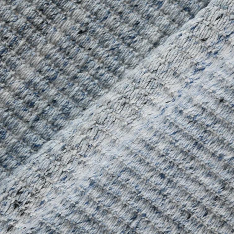Atlantic StripedSky Blue Hand-Woven (Outdoor) Area Rug
