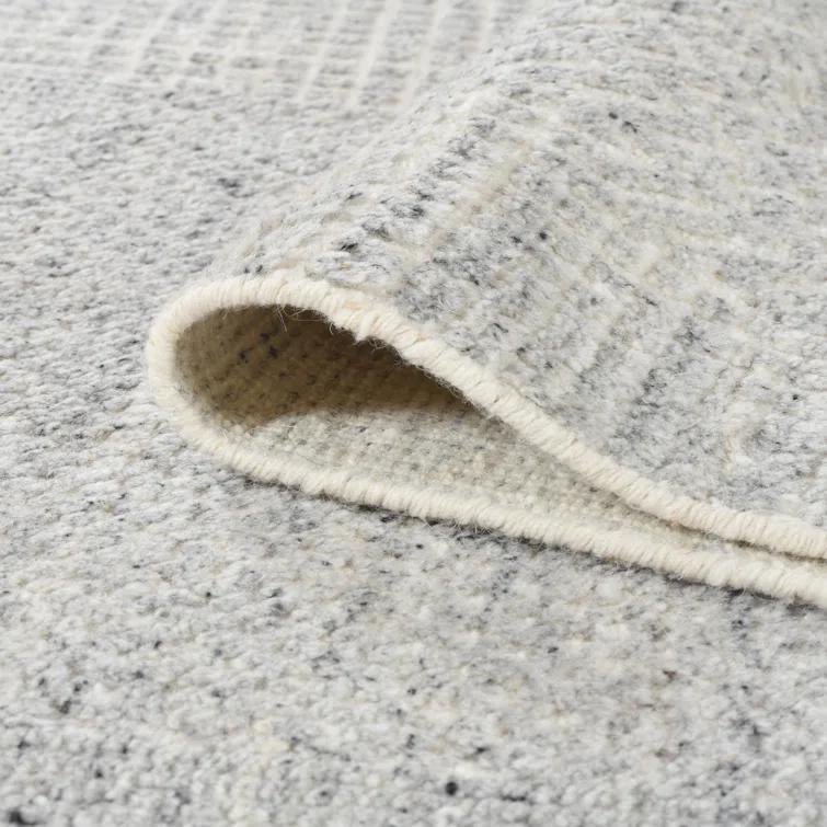 Arlington Moroccan Gray Hand-Knotted Area Rug