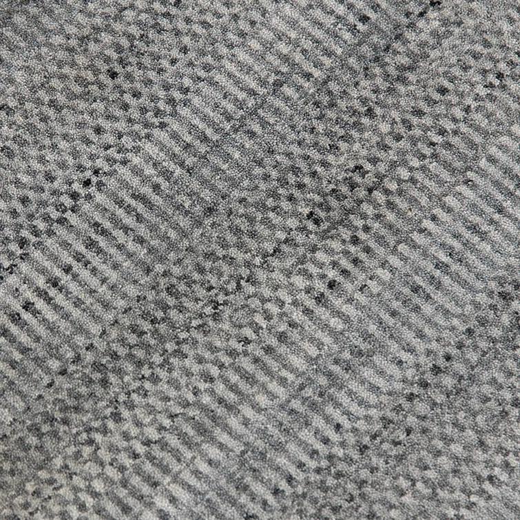 Adamsburg Striped Hand-Woven Gray Area Rug