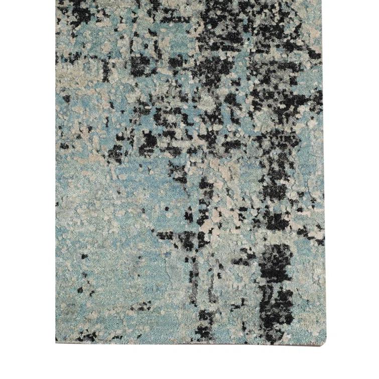 Mystique Abstract Area Rug in Gray
