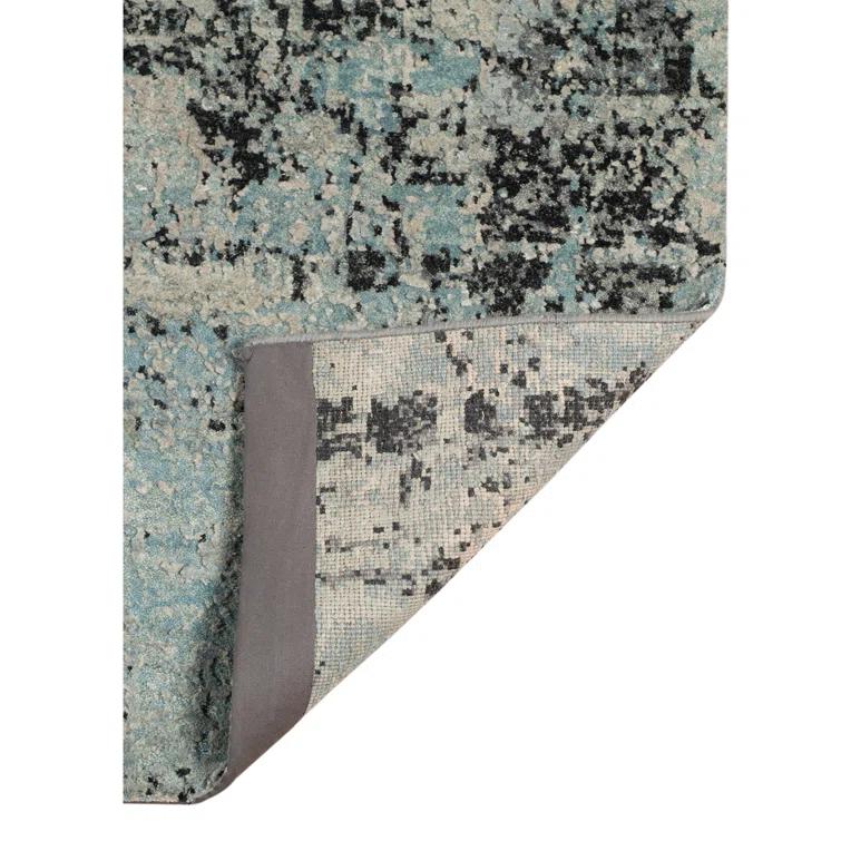 Mystique Abstract Area Rug in Gray