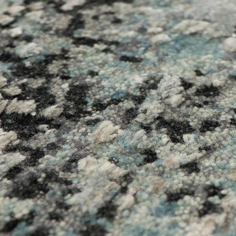 Mystique Abstract Area Rug in Gray