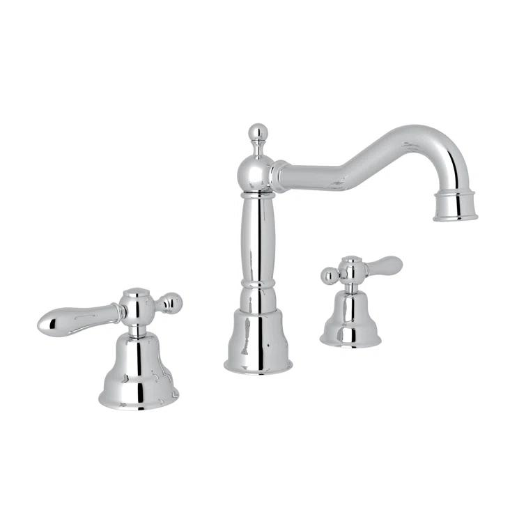 Arcana Widespread Lavatory Faucet With Column Spout