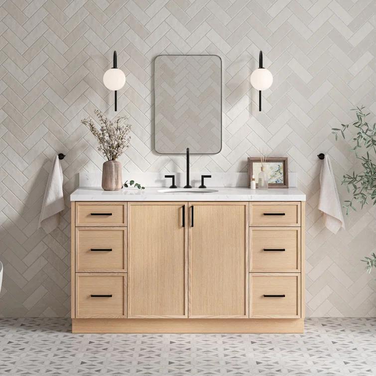 ARIEL Kelley 60 Single Bathroom Vanity Base Only