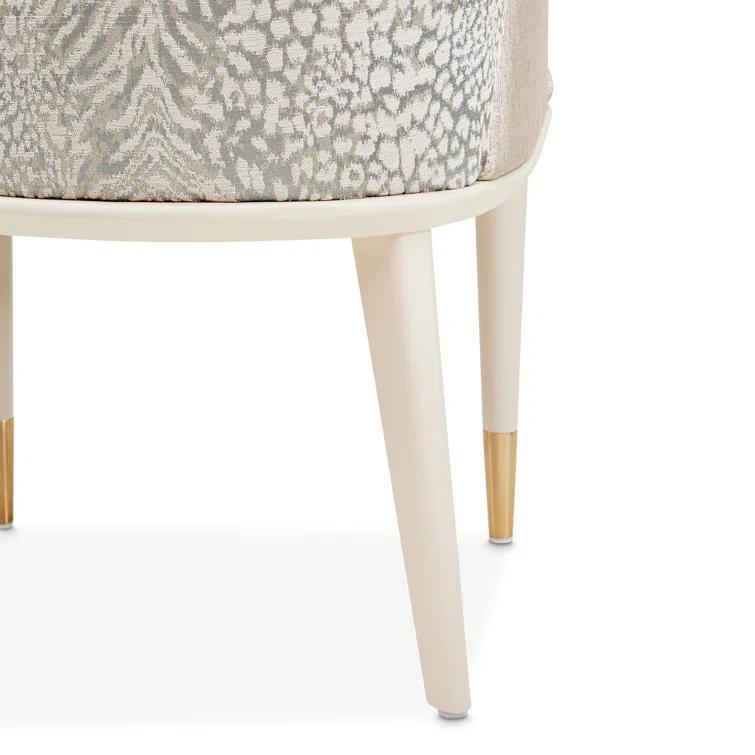 Lisbon Dining Arm Chair - Silken Matte Cream