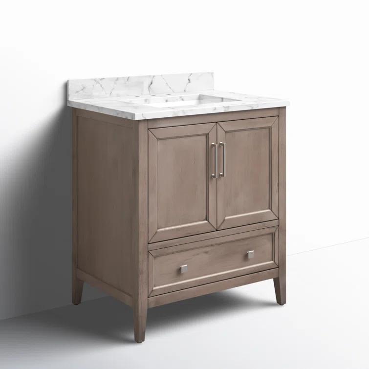 Avanity Everette-Vs31-Wd-C Everette 30" Single Basin Vanity Set - MultiColor
