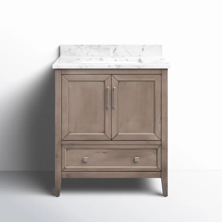 Avanity Everette-Vs31-Wd-C Everette 30" Single Basin Vanity Set - MultiColor