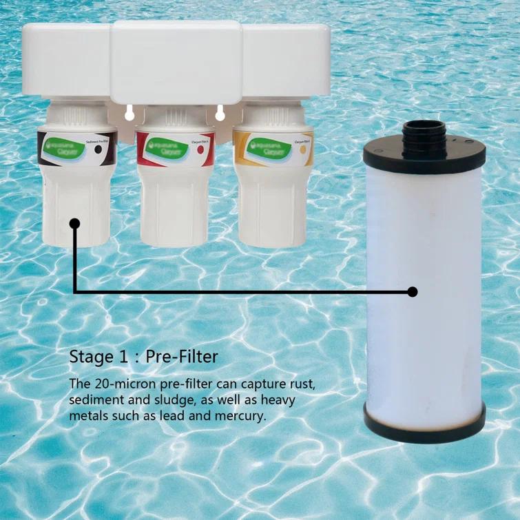 DILAND ZB-D00269 Water Filter For Aq-5300R 3-Stage Under Counter Replacement Filter Cartridges