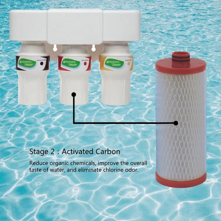 DILAND ZB-D00269 Water Filter For Aq-5300R 3-Stage Under Counter Replacement Filter Cartridges