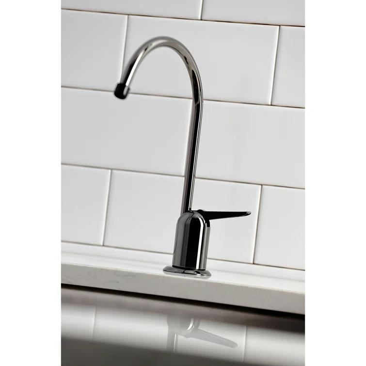 Kingston Brass Water Onyx Single-Handle 1-Hole Deck Mount Water Filtration Faucet