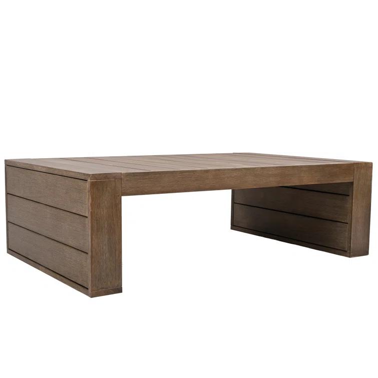 Santiago Eucalyptus Patio Coffee Table
