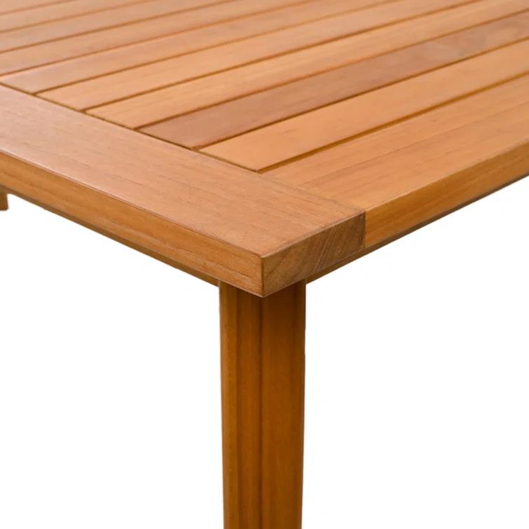 Corrigan Studio® Zahid Brazilian Teak Dining Table
