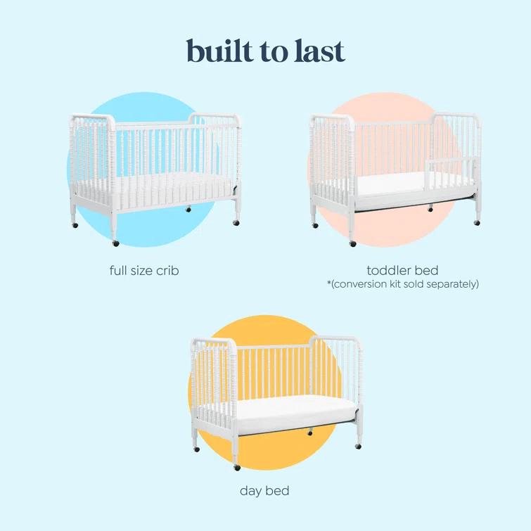 Jenny Lind 3-in-1 Convertible Crib