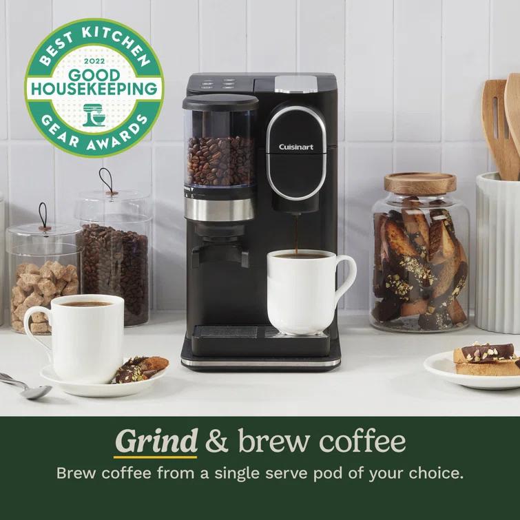 Cuisinart ® Grind & Brew ™ Single-Serve Coffee Maker