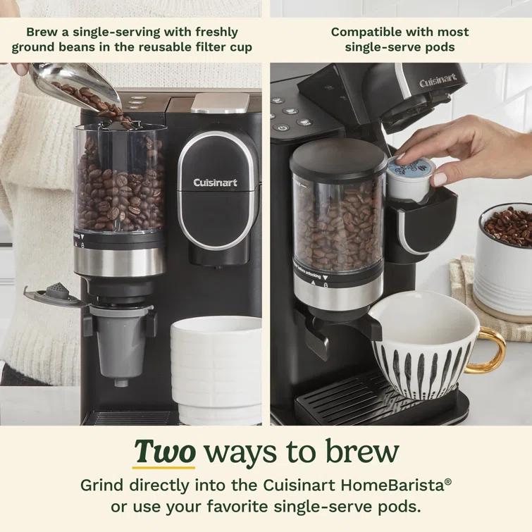 Cuisinart ® Grind & Brew ™ Single-Serve Coffee Maker