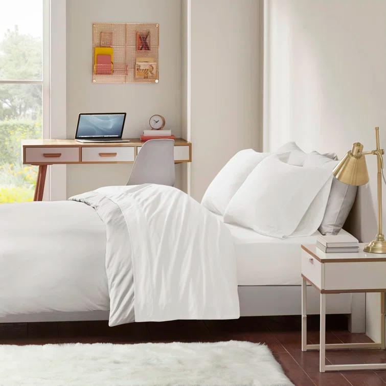 Cotton Blend Jersey Knit All Season Sheet Set
