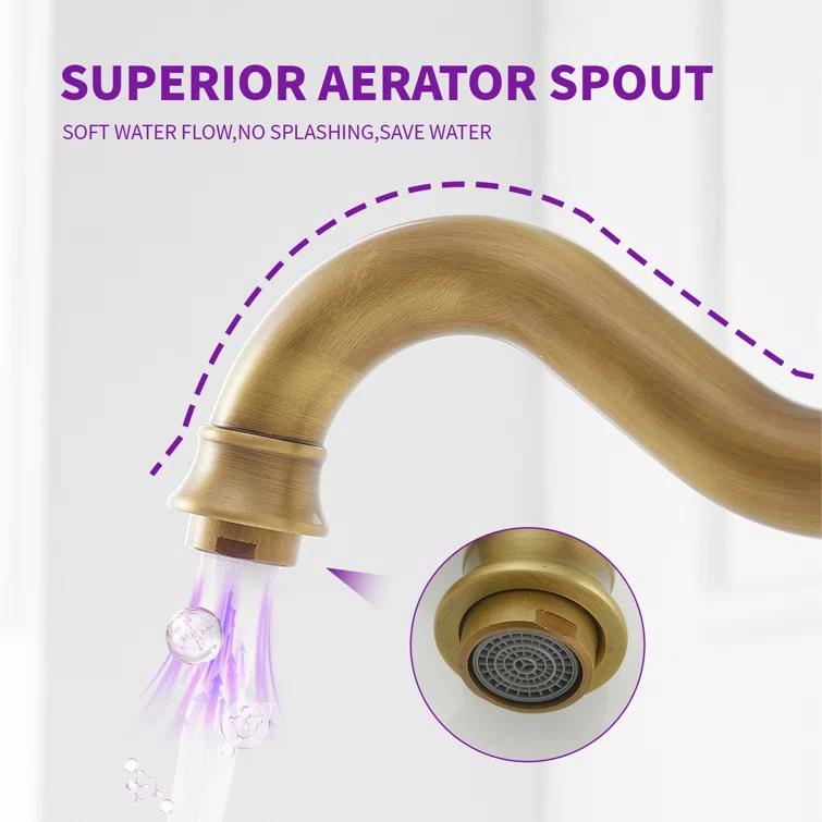 Vessel Sink Faucet Single-handle Bathroom Faucet with Drain Assembly