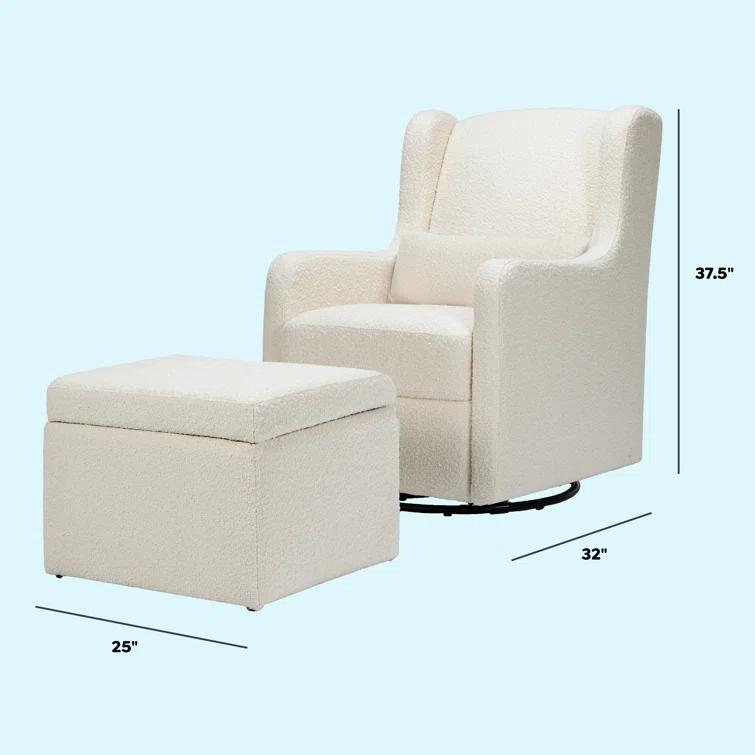 Carter's by DaVinci Adrian Swivel Glider and Ottoman