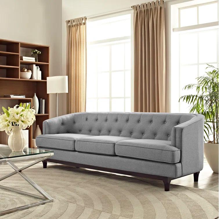 Modway Carson Carrington Nassjo Tufted Sofa