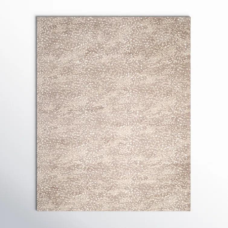 Farah Hand-Knotted Wool Rug - Brown / 8' x 10'
