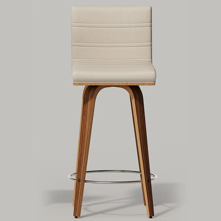 Corrigan Studio® Upholstered Swivel Stool (Set of 2)