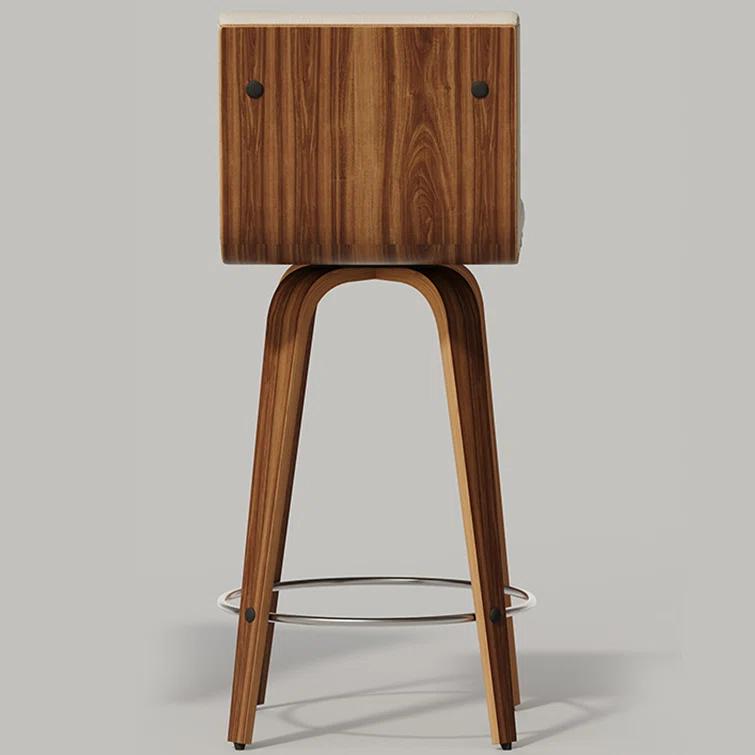 Corrigan Studio® Upholstered Swivel Stool (Set of 2)