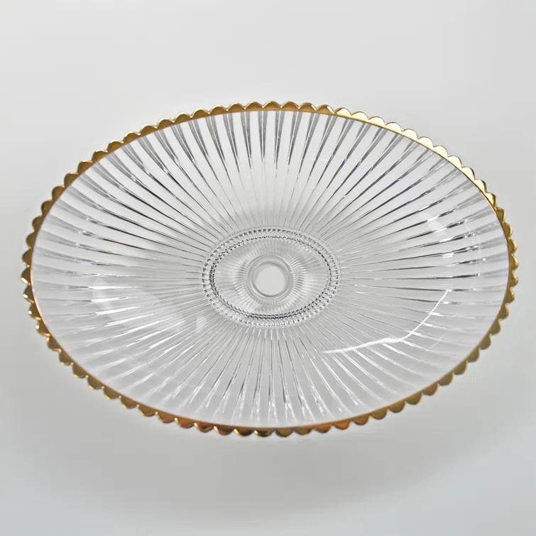 Majestic 21" Glass Oval Vessel Bathroom Sink