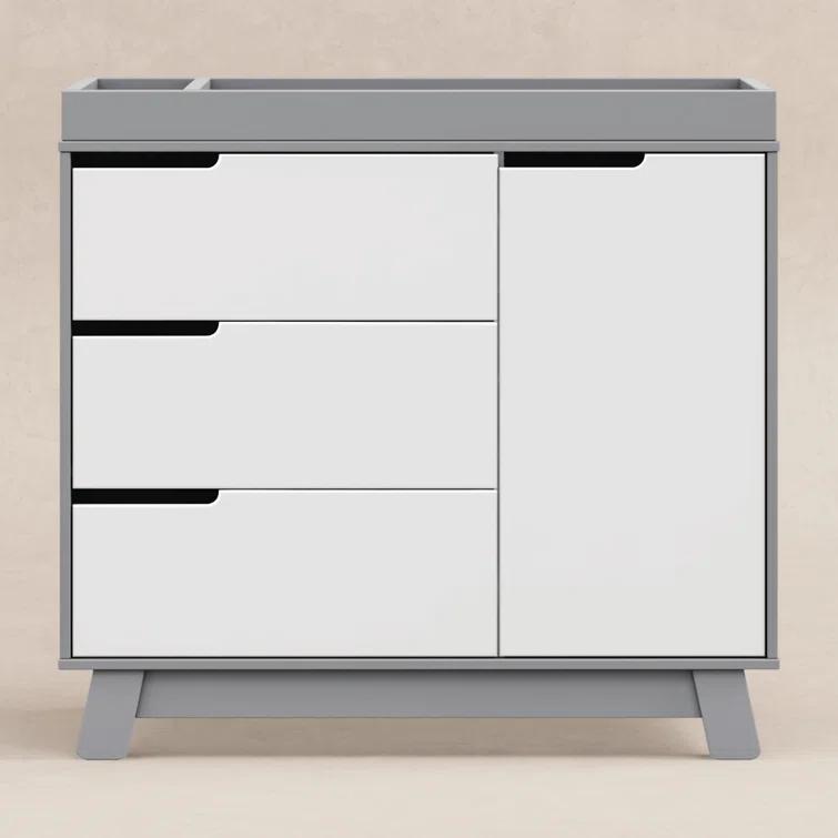 Hudson 3-Drawer Changer Dresser with Removable Changing Tray