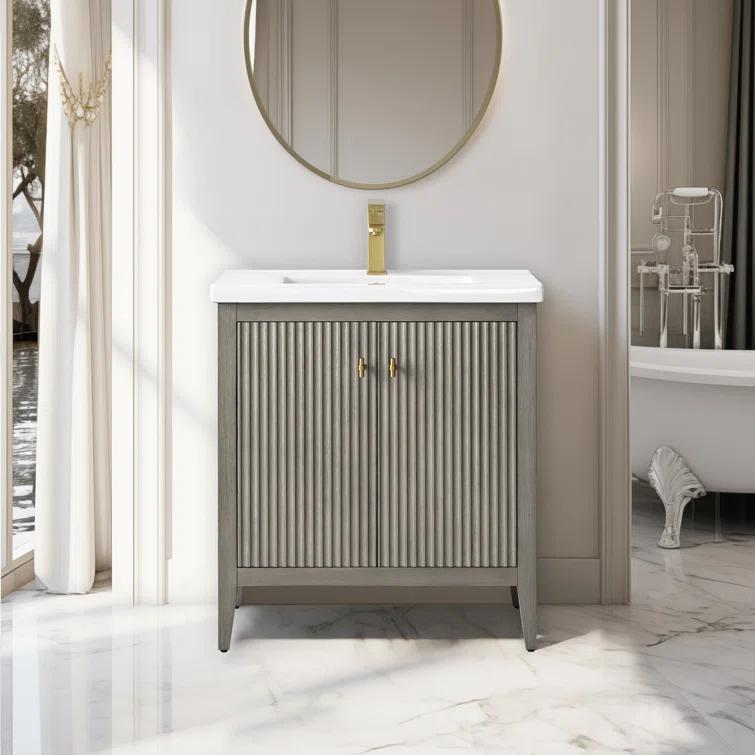 30" Single Bathroom Vanity Set